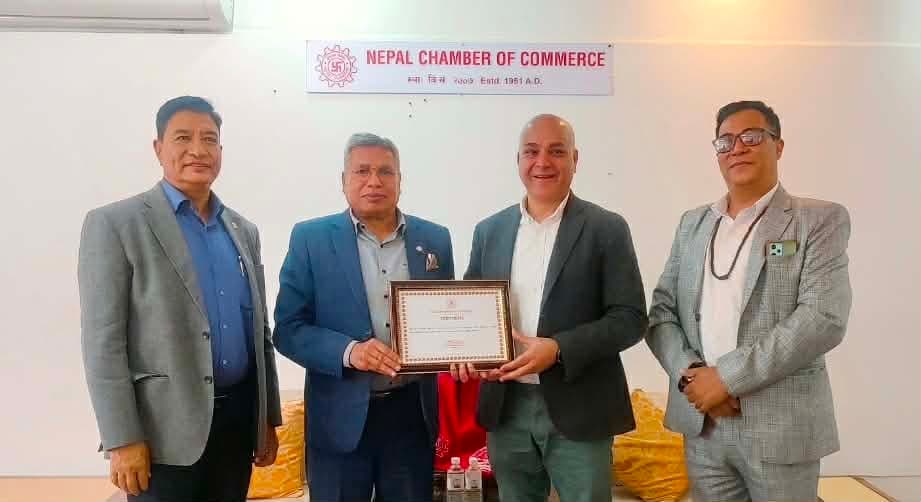 Krishna Pokhrel Appointed as Nepal Chamber of Commerce Representative to Greece
